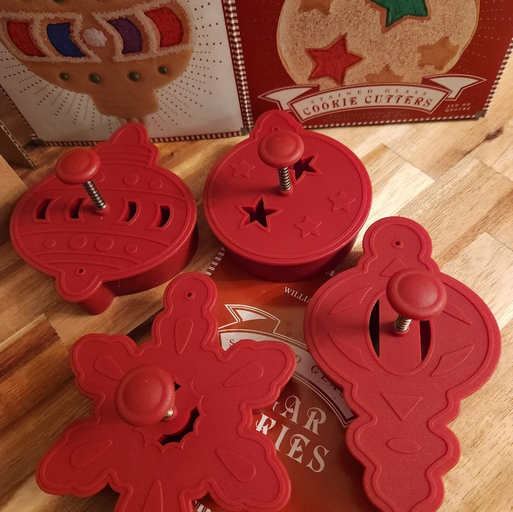 Williams Sonoma Stained Glass Cookie Cutters